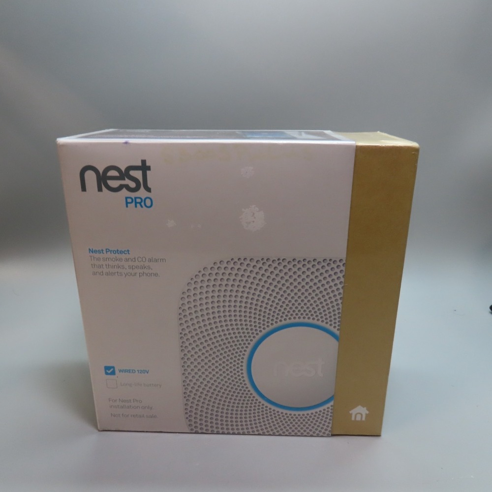 Nest Protect Smoke CO Alarm Wired 120V‎ SEALED S3005PWLUS